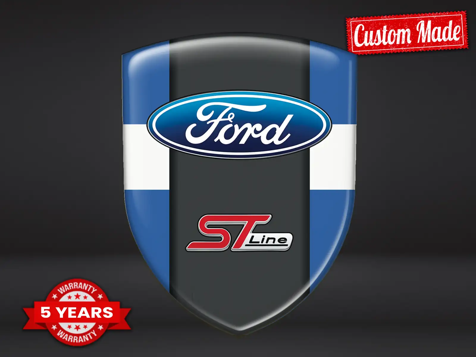Ford Emblemi Auto Custom Pro Max Resiliente Elegante Layout